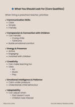 teacher hiring & training system